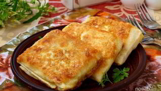 Рецепт Горячего лаваша с сыром