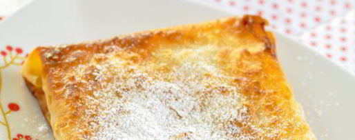 Шаг 5: хрустящих конвертиков из лаваша с фруктами