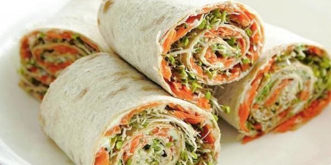 Рецепт хрустящего рулета из армянского лаваша