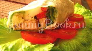 Рецепт Куриной грудки в лаваше