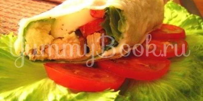 Рецепт куриной грудки в лаваше