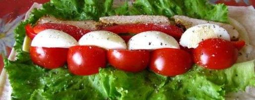 Шаг 51: куриной грудки в лаваше