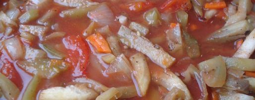 Шаг 5: лаваша с баклажанами