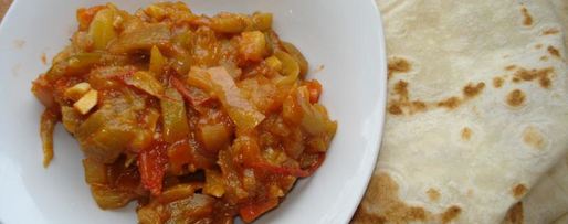 Шаг 6: лаваша с баклажанами