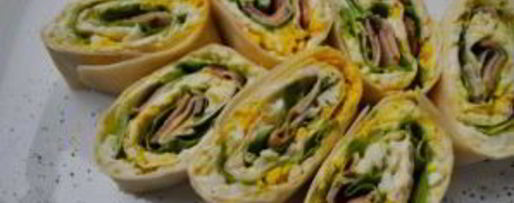 Шаг 5: лаваша с беконом