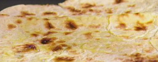 Шаг 4: лаваша с красной фасолью, цукини и помидорами