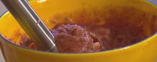 Шаг 6: лаваша с красной фасолью, цукини и помидорами