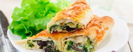 Шаг 12: лаваша с курицей