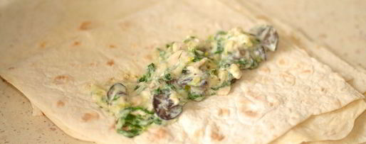 Шаг 8: лаваша с курицей