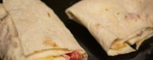 Шаг 4: лаваша с начинкой, жаренный на сковороде