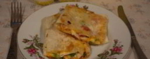 Шаг 5: лаваша с начинкой, жаренный на сковороде