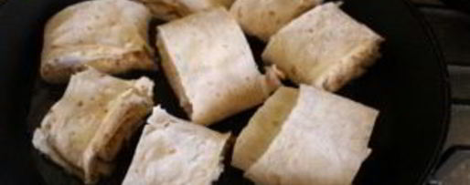 Шаг 6: лаваша с начинкой