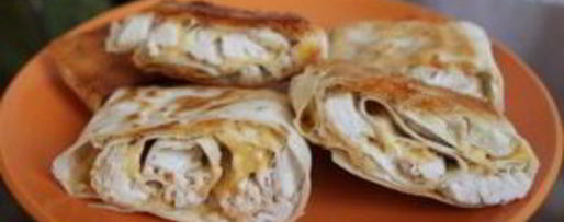 Шаг 7: лаваша с начинкой