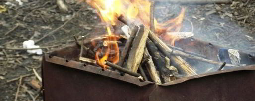 Шаг 2: лаваша с овощами на костре