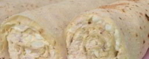 Шаг 4: лаваша с плавленым сыром и яйцом