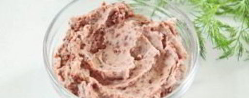 Шаг 1: лаваша с приправой из фасоли