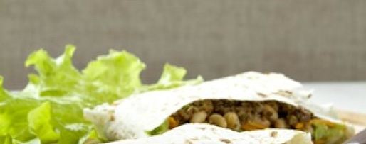 Шаг 2: лаваша с пряной говядиной и фасолью