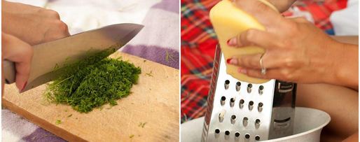 Шаг 2: лаваша с сыром и помидорами на гриле