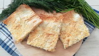 Рецепт Лаваша с сыром и зеленью