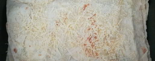 Шаг 4: лаваша с сыром и зеленью