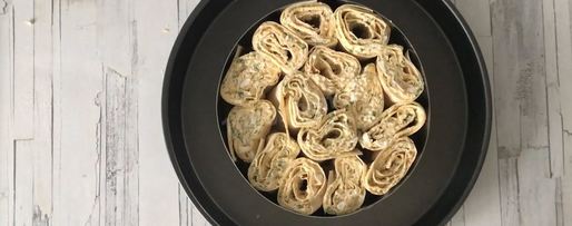 Шаг 8: лаваша с творогом и сыром в духовке