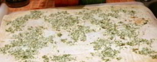 Шаг 3: лаваша с ветчиной и плавленым сыром