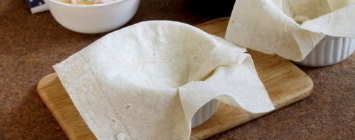 Шаг 4: лаваша с ветчиной и яйцом