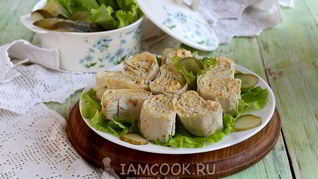 Рецепт Лаваша с яйцом и сыром