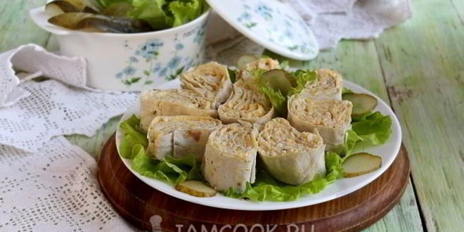 Рецепт лаваша с яйцом и сыром