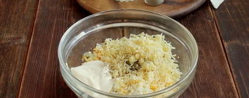 Шаг 5: лаваша с яйцом и сыром