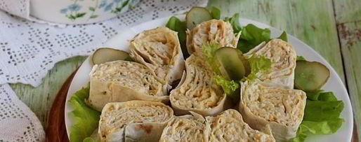 Шаг 8: лаваша с яйцом и сыром