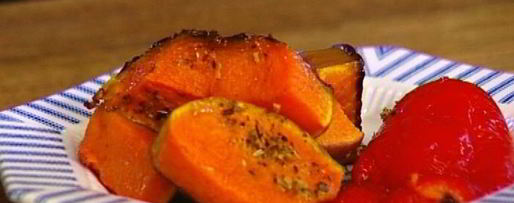 Шаг 4: лаваша со сладким перцем, тыквой и авокадо