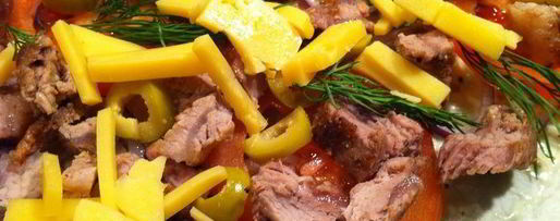 Шаг 4: мясного лаваша с дымком