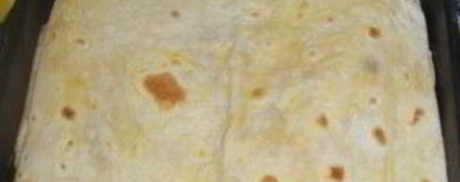 Шаг 3: мяса в лаваше в духовке