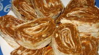 Рецепт Орехового десерта в лаваше