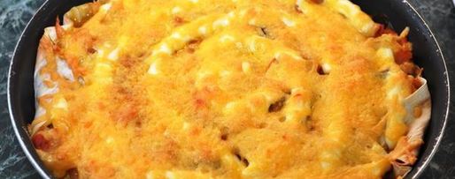 Шаг 3: овощей, запеченных на лаваше