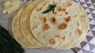 Рецепт Постного лаваша