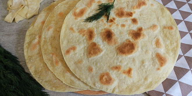 Рецепт постного лаваша