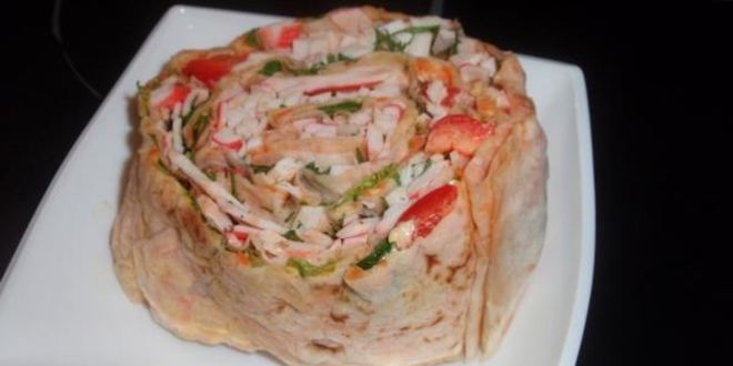 Рецепт радужного лаваша