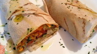 Рецепт Ролла с курицей в лаваше