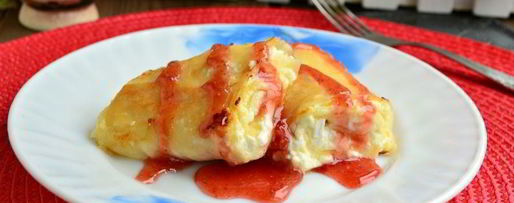 Шаг 6: рулетиков из лаваша с творогом жареные на сковороде