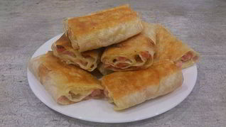 Рецепт Рулетиков из лаваша жареные