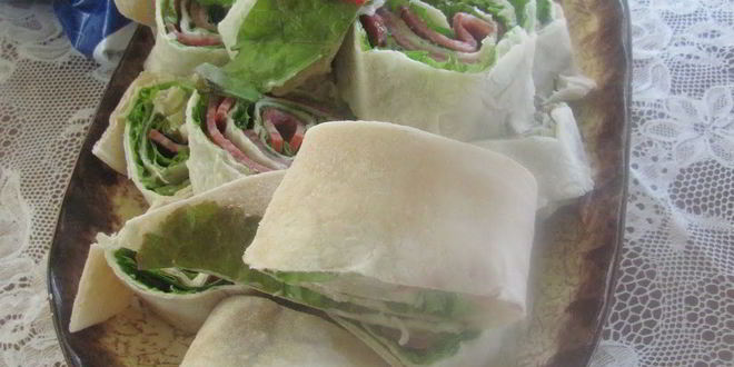 Рецепт рулетиков из лаваша