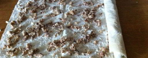 Шаг 7: рыбного рулета из лаваша