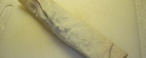 Шаг 9: сосиски в лаваше