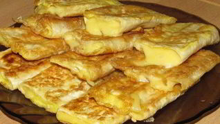 Рецепт Сытного завтрака из тонкого лаваша