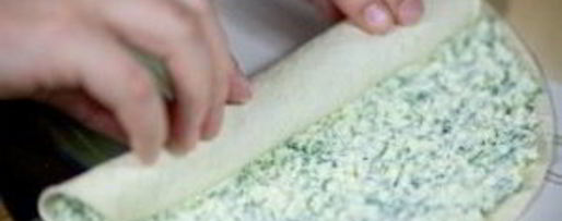 Шаг 5: тонкого лаваша с сыром