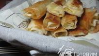 Рецепт Трубочек из лаваша