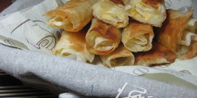 Рецепт трубочек из лаваша