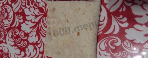 Шаг 8: творожно-яблочных конвертики из лаваша